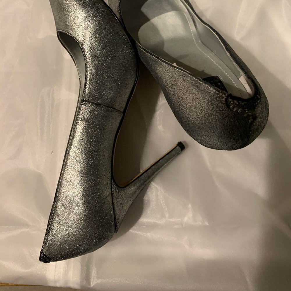 Whbm Point Shoes - Matte Sparkle Size 8 - image 7
